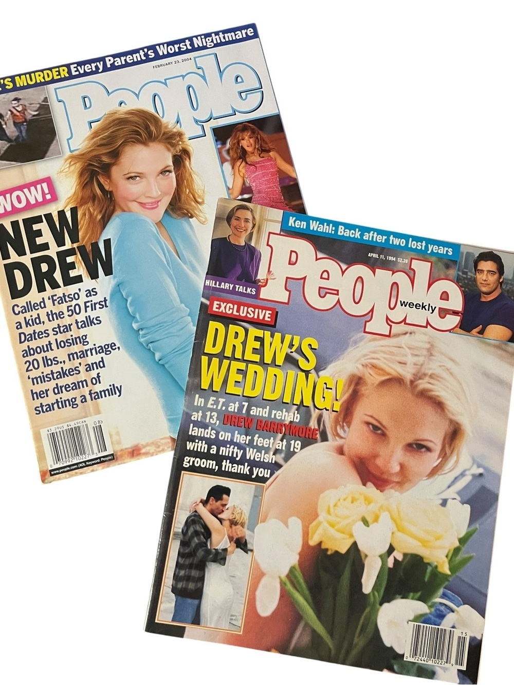 Vintage People Magazine Drew Barrymore Cover Lot 1994 2004